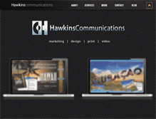 Tablet Screenshot of clinthawkins.com
